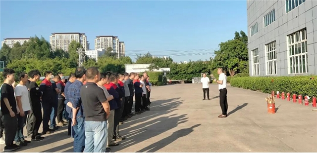 翡柯機(jī)械（福建）有限公司開展消防安全演練